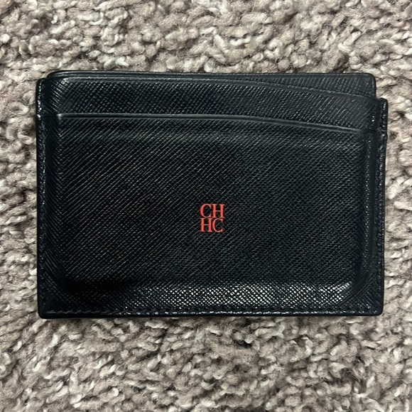 Carolina Herrera Cardholder in Black - Picture 3 of 5